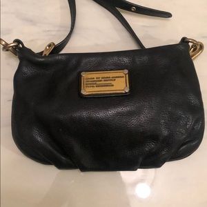 Marc by Marc Jacobs black leather crossbody